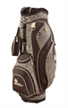 PALM SPRINGS Leopard 14 Way Divider Cart Bag 