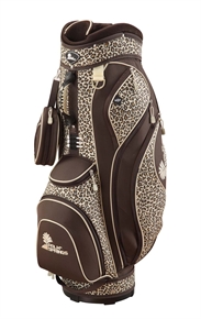 PALM SPRINGS Leopard 14 Way Divider Cart Bag 