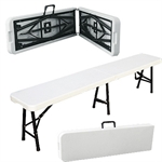 Palm Springs Folding Portable 6' BENCH Steel Frame