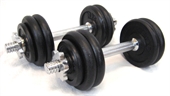 CONFIDENCE 40 LB DUMBBELLS WEIGHTS SET