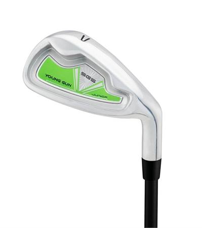 Young Gun SGS Junior Single Irons GREEN Ages 12-14