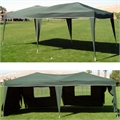 10 x 20 EZ Pop Up Canopy w/6 sidewalls