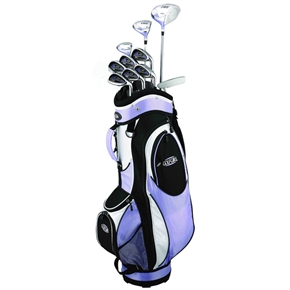 GolfGirl FWS2 Golf Clubs Package Set + Bag LILAC