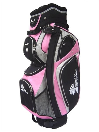 Palm Springs 14 Way Golf Cart Bag in Pink