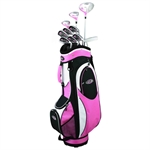 Golf Girl LADY LEFTY FWS2 Clubs Set & Pink Bag