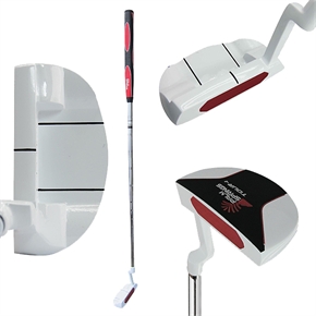 Palm Springs Golf TOUR-2 Semi-Mallet White Putter