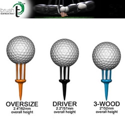 BRUSH TEES 3 SET - Improve Your Game!
