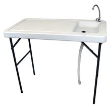 Palm Springs Fish Fillet & Hunting Table with Sink