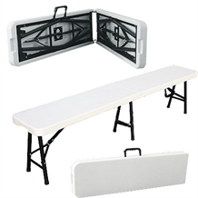 Palm Springs Folding Portable 6' BENCH Steel Frame