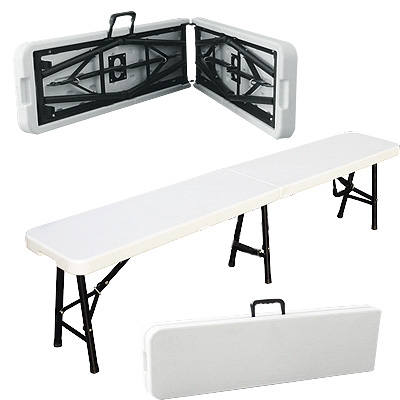 Palm Springs Folding Portable 6' BENCH Steel Frame