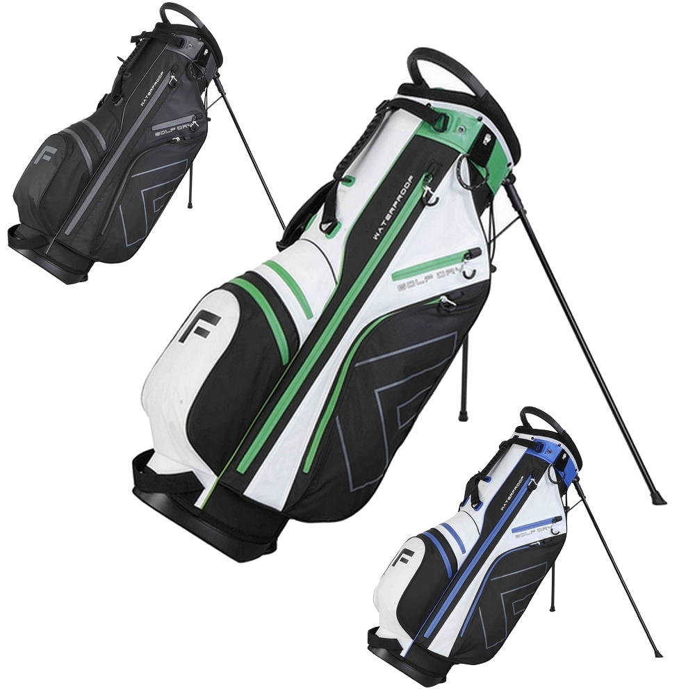of St Andrews GolfDry Waterproof 14Way Stand Carry Golf Bag