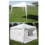 10 x 10 EZ  Pop-Up Gazebo w/4 SIDEWALLS