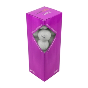 24 GOLF GIRL Ladies Golf Balls WHITE or PINK