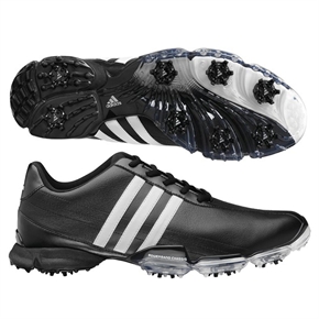 Adidas Men's Powerband Grind Golf Shoes in BLACK