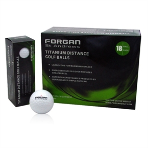 Personalized Image on 18 Forgan Golf Balls 