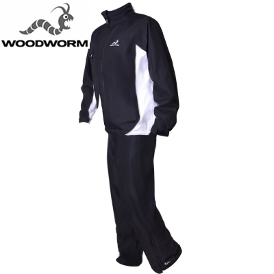 Woodworm Waterproof Mens Golf Rainsuit Black 