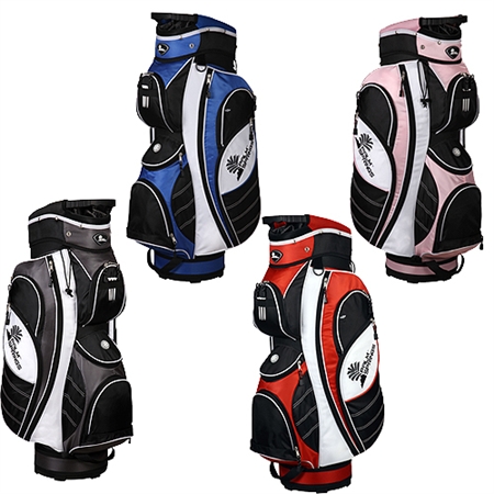PALM SPRINGS 14 Way Divider Cart Bag w/ Handle Top
