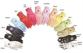 HJ Ladies Fashion Gripper Golf Glove 