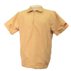PALM SPRINGS Mens 1/2 Sleeve Lined Windshirt STONE