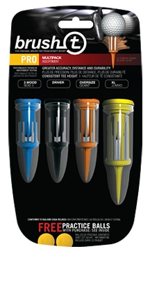 BRUSH TEES 4PK