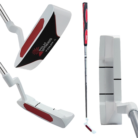 Palm Springs Golf Lefty TOUR-1 White Putter