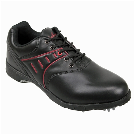 Confidence Black Mens Waterproof Golf Shoes