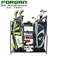 Golf Gear & Bag Organizer - Ideal for the Garage