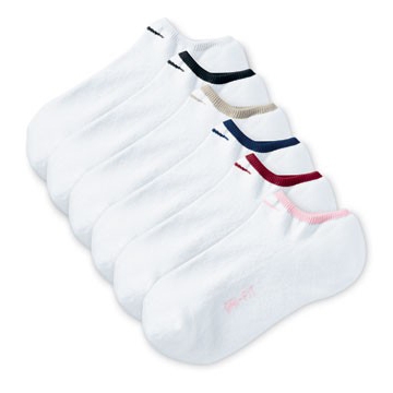 Nike Dri-FIT Women's Tipped No-Show Socks