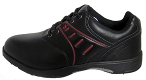 Confidence Black Mens Waterproof Golf Shoes