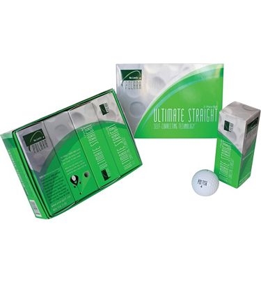 Polara Ultimate Straight White Golf Balls 1 Dozen