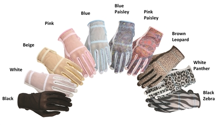HJ Ladies Fashion Solaire Full-finger Golf Glove