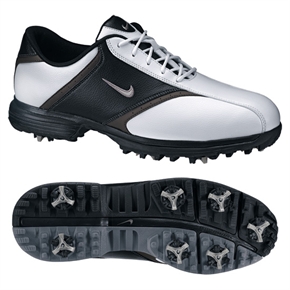 Nike Mens 2011 Heritage WHITE/BLACK Golf Shoes