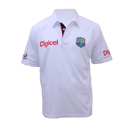 West Indies Replica Test Shirt JUNIORS
