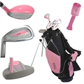 GOLF GIRL Junior Set w/PINK STAND BAG LH