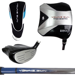Young Gun 220cc Square Titanium Junior 5 WOOD