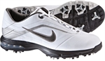Nike Mens Air Academy White/Gunmetal Golf Shoes