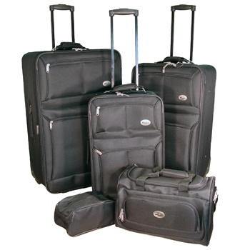 Confidence 5 Piece Expandable Suitcase Set