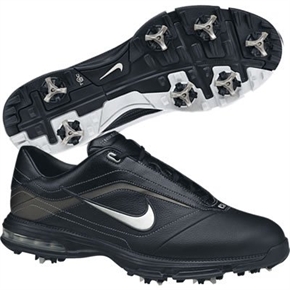 Nike Mens Air Academy Black/Gunmetal Golf Shoes
