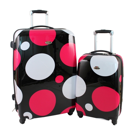 Swiss Case 4 Wheel EZ2C 2pc Suitcase Set DISCO