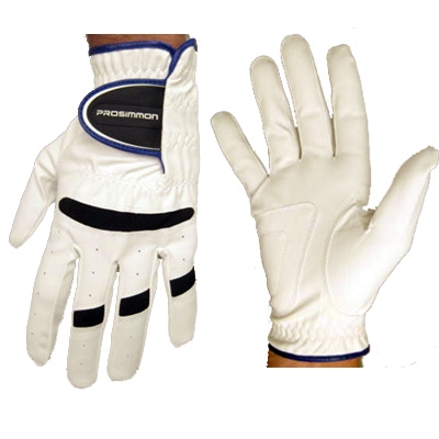 Prosimmon Mens RH All-Weather Golf Gloves x3 WHITE