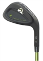 Forgan Tour Spin Black Satin Wedge