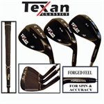 Texan Classics Gun Metal Wedge Set 52-56-60