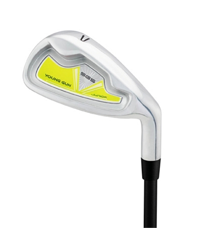 Young Gun SGS Junior Single Irons Yellow Ages 3-5