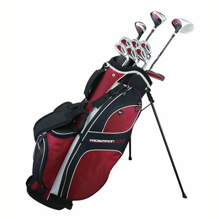 Prosimmon DRK Mens Graphite/Steel Golf Set & Bag